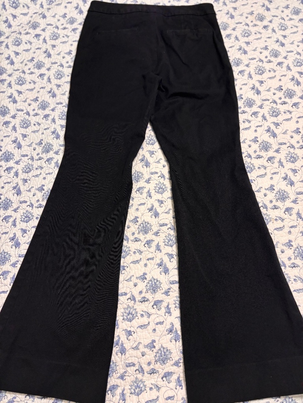 Banana Republic Women size 10 Black Boot cut Flared dress pants trousers